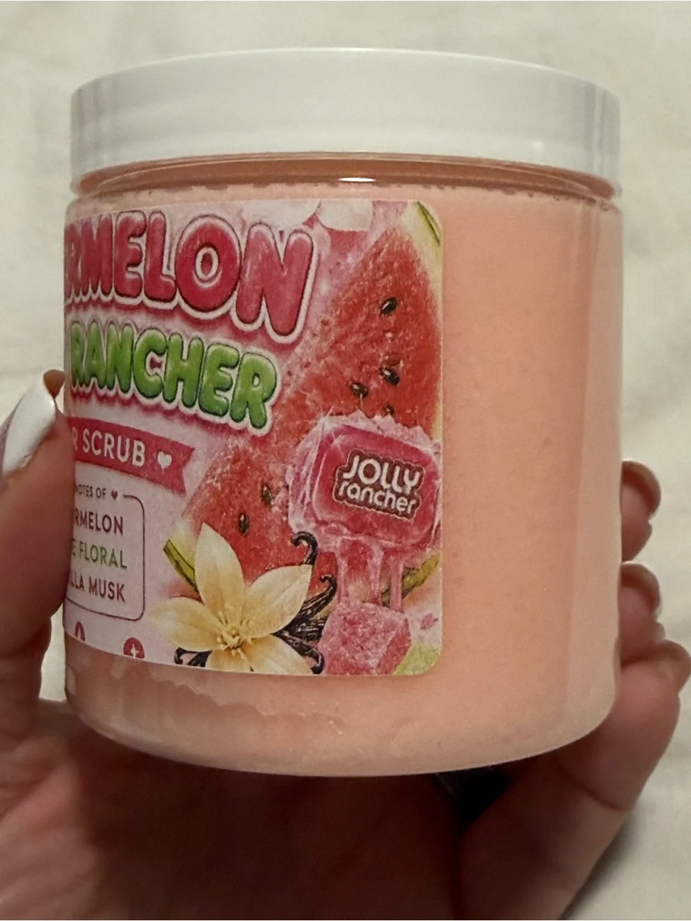 Aminnah “Watermelon Jolly Rancher” limited Edition Sugar Scrub Body Exfoliant!